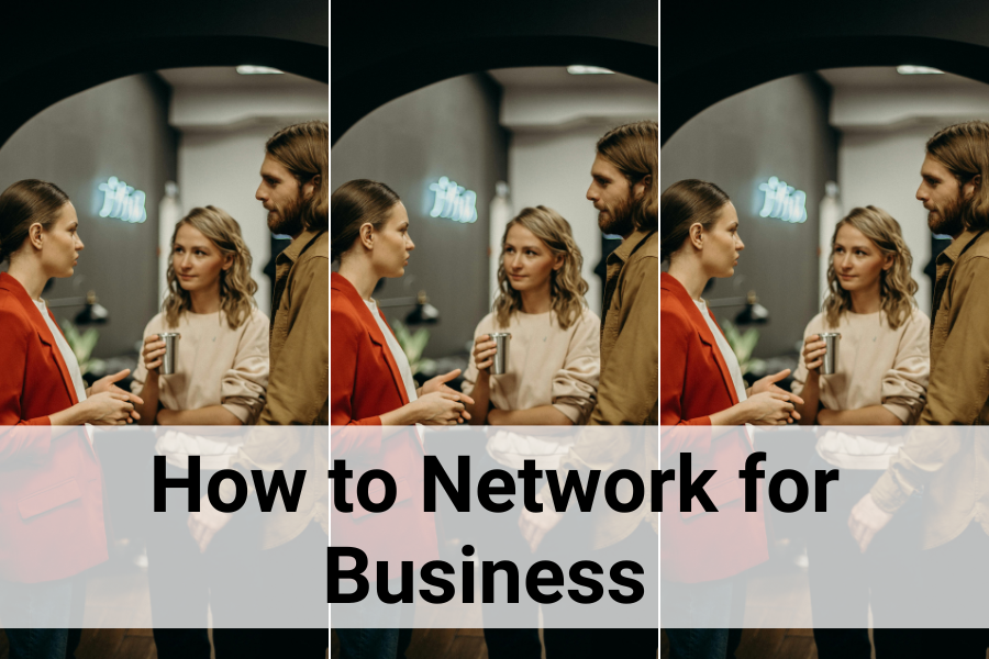 how to network for business